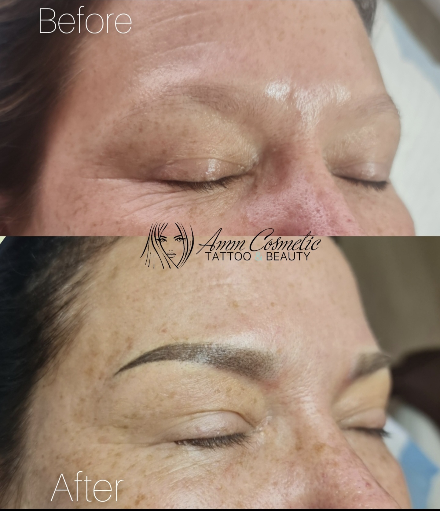 Brow tattoo result