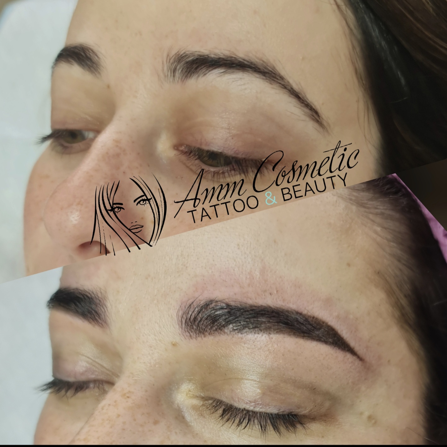Eyebrow tattoo result