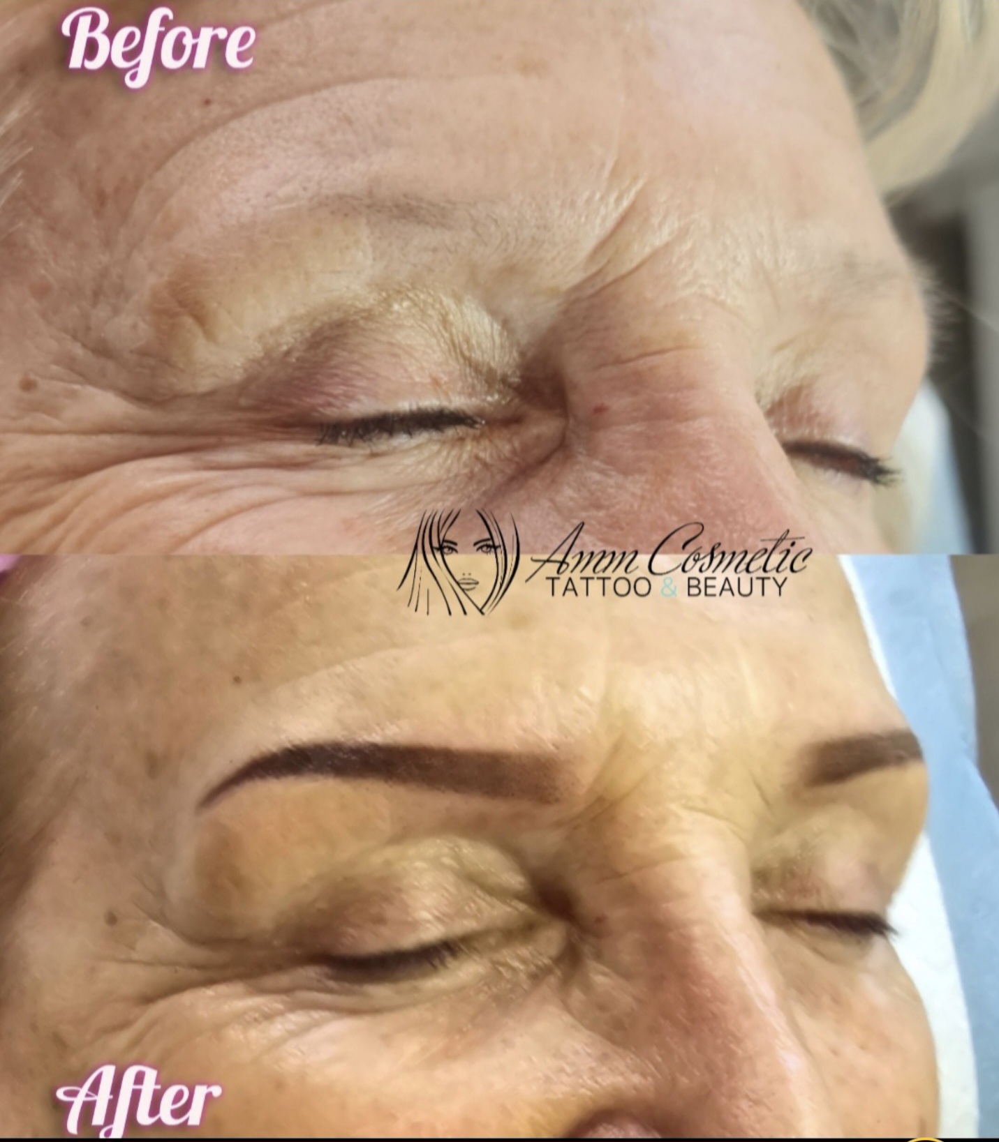 Eyebrow tattoo result Perth