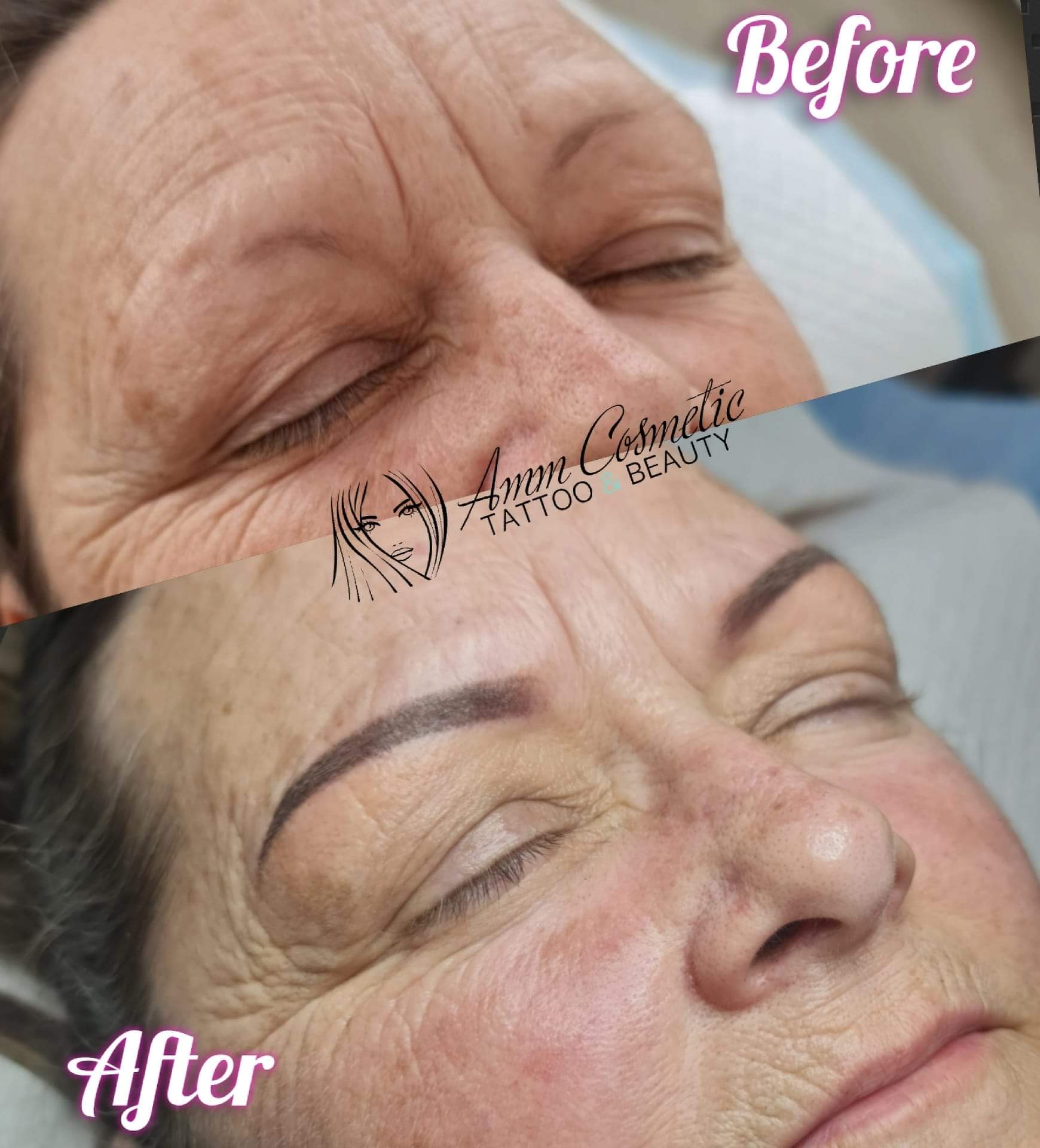 Brow tattoo result