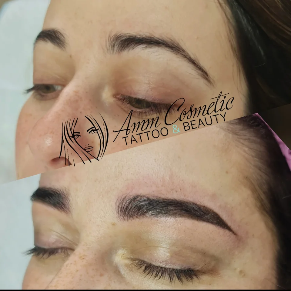 Eyebrow tattoo result